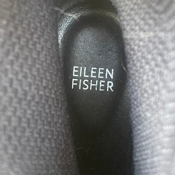 EILEEN FISHER London Knit Wedge Black Bootie - Size 6 - Picture 12 of 14